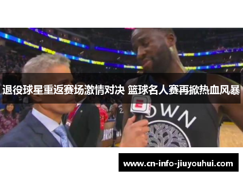 退役球星重返赛场激情对决 篮球名人赛再掀热血风暴